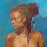 Restless, oil, 22 x 28