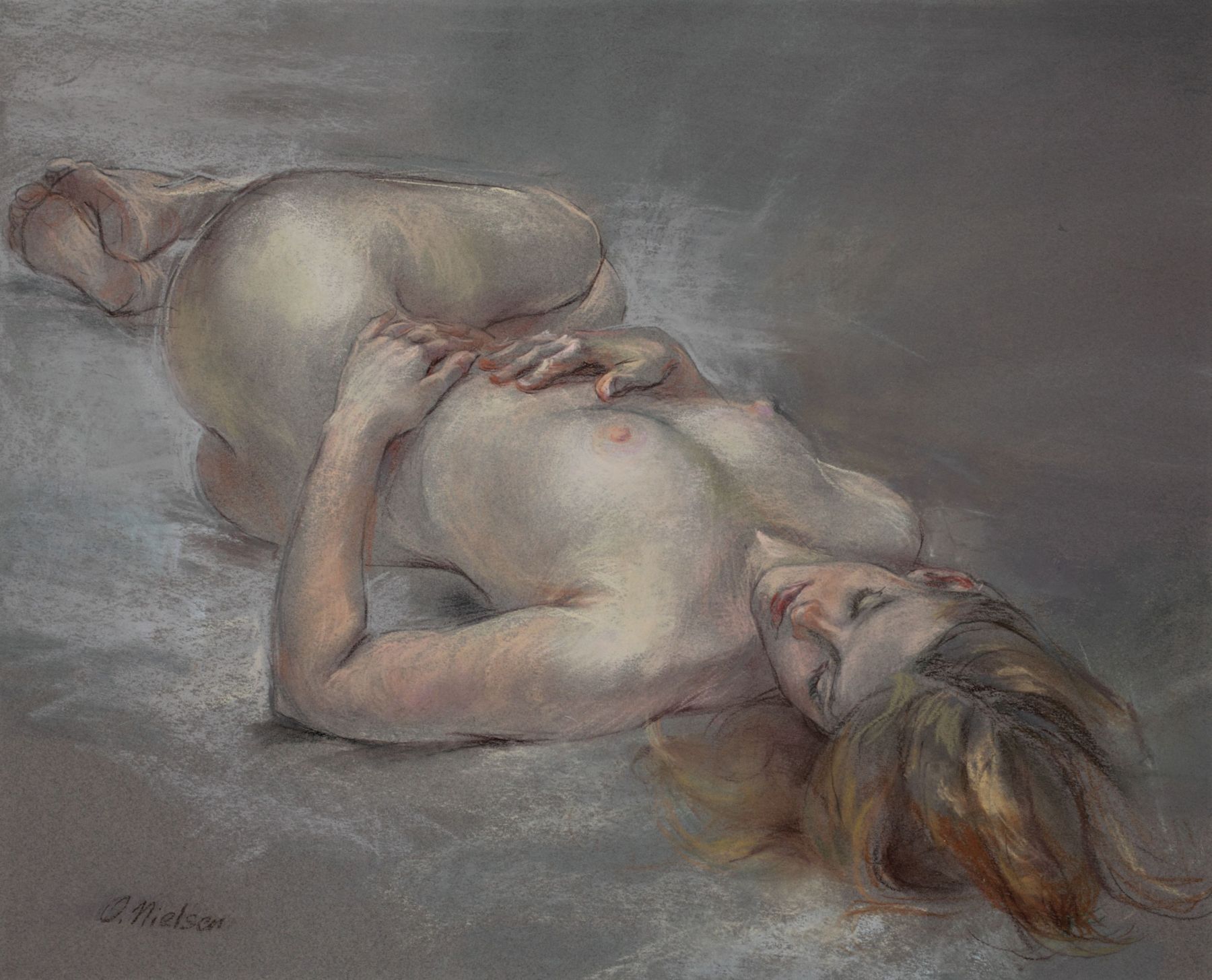 River of Dreams, pastel